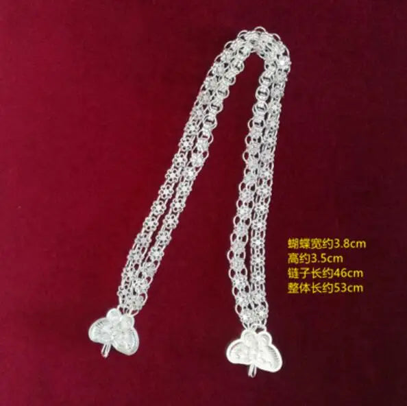 Guizhou Miao and Dong Nationality Jewelry Miao Women's Necklace