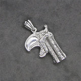 Gun Men Pendant Stainless Steel Hot Pendant