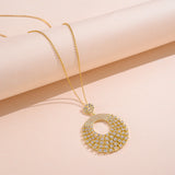 Crystal Lightweight Rose Necklace Jewelry for Women Girls
