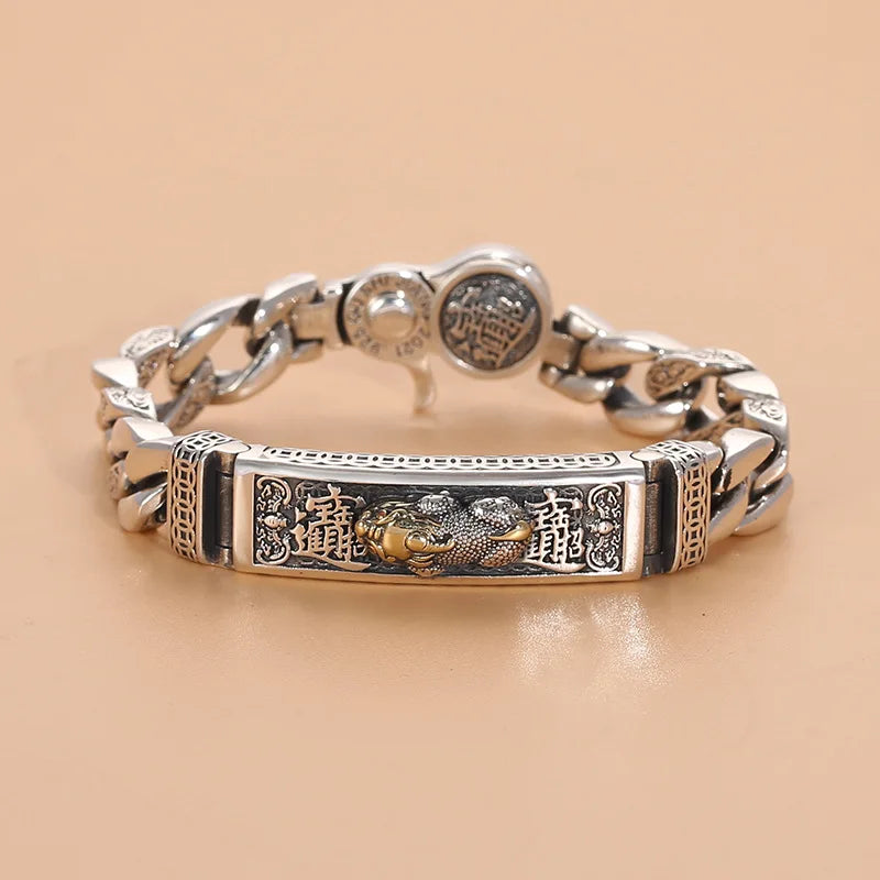 Jinbao Pixiu Heavy Industry Solid Bracelet Men's Hand Jewelry