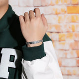Guochao Tiger Couple Bracelets Punk Style Zodiac Year Jewelry