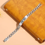 Guochao Tiger Couple Bracelets Punk Style Zodiac Year Jewelry