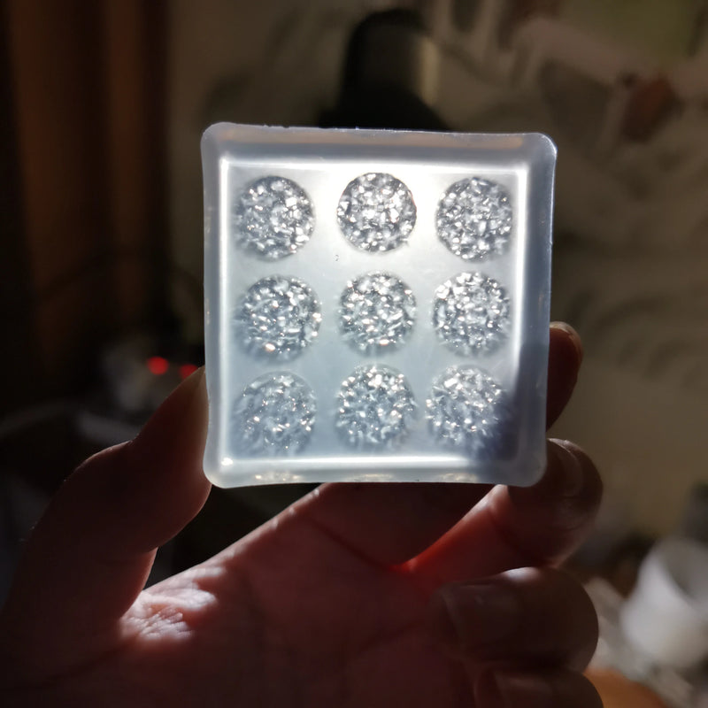 Tiny Gypsophila Silicone Mold 12mm for Epoxy Resin Jewelry Making