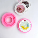 Car Pendant Round Plaster Candle Making Molds T8DE