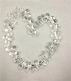 H-CCB26 Teardrop Clear Crystal Beads 15mmx9mm