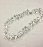 H-CCB26 Teardrop Clear Crystal Beads 15mmx9mm