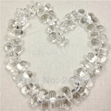 H-CCB26 Teardrop Clear Crystal Beads 15mmx9mm