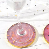 Round Coaster Silicone Molds Resin Keychain Mold DIY Pendant Charms