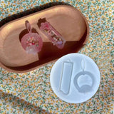Resin Shaker Molds Silicone Epoxy Quicksand DIY Pendant Charms