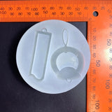 Resin Shaker Molds Silicone Epoxy Quicksand DIY Pendant Charms