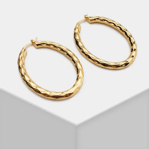 Amorita Boutique Circle Oval Earrings For Women Party Gift
