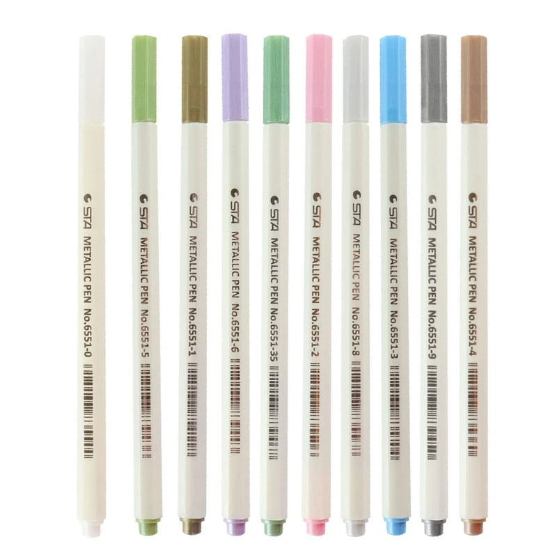 H9ED Classic Graffiti Pens Resin Coaster Paint Pen Epoxy Resin Drawing Pen