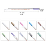 H9ED Classic Graffiti Pens Resin Coaster Paint Pen Epoxy Resin Drawing Pen