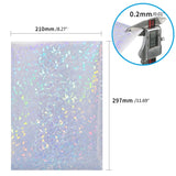 H9ED Diamond Holographic Vinyl Inkjet Self Adhesive Printing Paper A4 Size