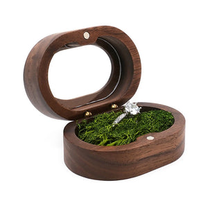 European High-end Jewelry Box Small Portable Earrings Ring Necklace Storage