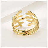 Metal Coral Bangle Plating Chunky Statement Cuff Bracelet