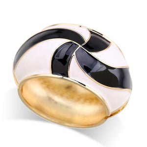Colorful Wide Cuff Bracelet Chunky Bangle Lady Accessory