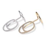Gothic Metal Thin Nail Rings for Women Daily Fingertip Cover Ring Gift