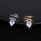 Gothic Metal Thin Nail Rings for Women Daily Fingertip Cover Ring Gift