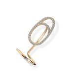 Gothic Metal Thin Nail Rings for Women Daily Fingertip Cover Ring Gift