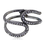 Vintage Rhinestone Cuff Bracelet for Women