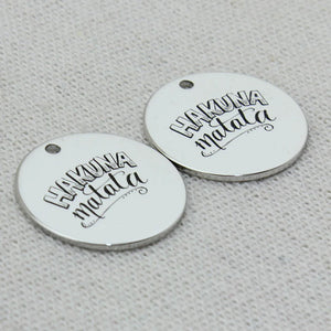 HAKUNA MATATA Necklace Men's chain Women jewelry 5Pcs/Lot
