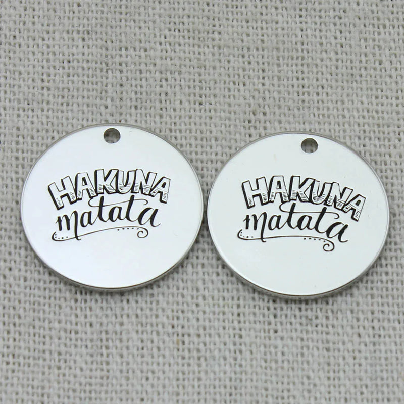 HAKUNA MATATA Necklace Men's chain Women jewelry 5Pcs/Lot