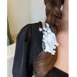 French Animal Dog Cat Hair Clip Shark Claw Hairpin for Girls