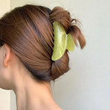 Pink Glitter Bath Barrette Hair Clip for Women