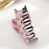 Vintage Acrylic Hair Clip for Women