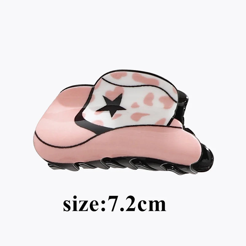 Vintage Acrylic Hair Clip for Women