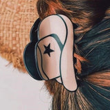 Vintage Acrylic Hair Clip for Women