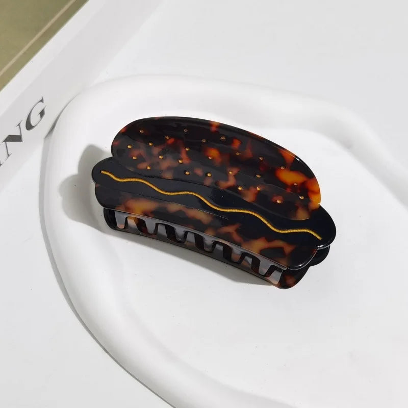 Funny Hot Dog Hamburg Crab Hair Claw Clip