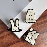 Cartoon Rabbit Hair Crab Animal Acetate Shark Hair Claws