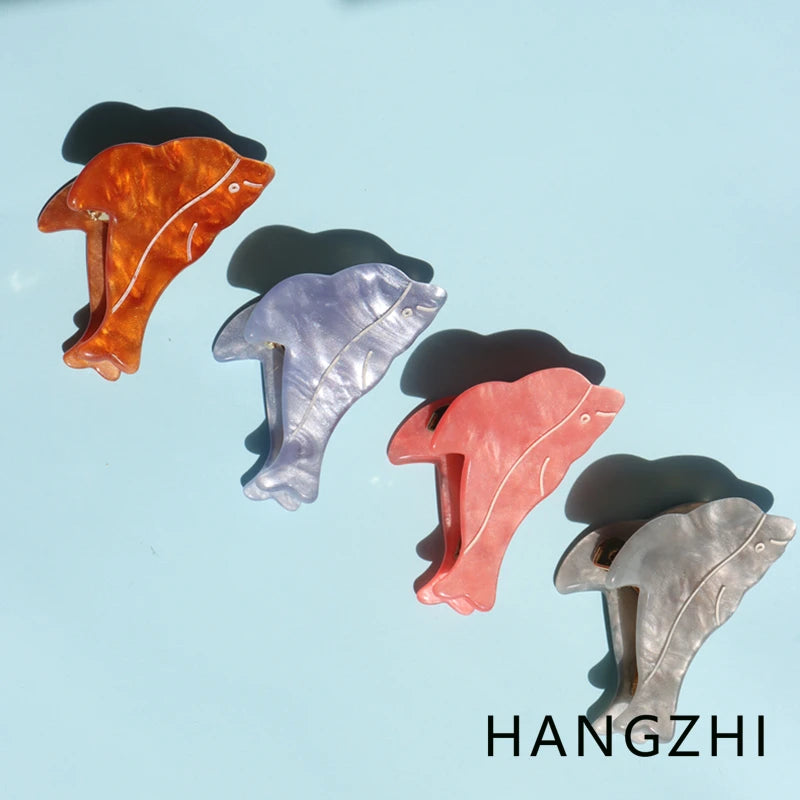Colorful Dolphin Hairpin for Women and Girls