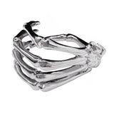 Colorful Skull Grab Hand Bangle Bracelet for Women Girls
