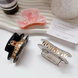 Flower Pearl Hat Hair Clips for Women Girls Hair Accessories
