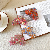 Vintage Large Bow Knot Barrette Hair Accessory for Women Girls