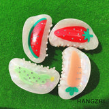 Vintage Fruit Acetate Shark Clip Hair Accessories for Women