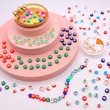 Polymer Clay Beads, Christmas Beads for Jewelry Making