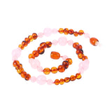 Natural Quartz Amber Beads Bracelet/Necklace Baby Jewelry Gift