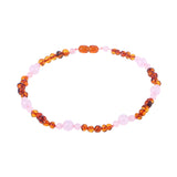 Natural Quartz Amber Beads Bracelet/Necklace Baby Jewelry Gift