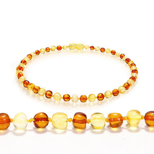 Amber Teething Necklace for Women Cognac Designs Bracelet
