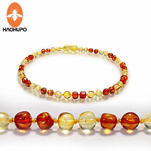 Amber Teething Necklace for Women Cognac Designs Bracelet