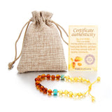 Amber Bracelet Adjustable Jewelry Kids Gift