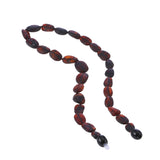 Raw Bean Amber Necklace for Baby Adults Cherry Jewelry
