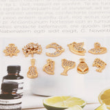 10Pcs CZ Charms/Hand Made/Multi Shape/Earrings Pendant/Jewelry Findings