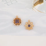 6Pcs 16*18MM DIY Earrings Pendants Jewelry Findings