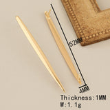 6Pcs Earrings Studs/Multi Shape/Genuine Plating/Jewelry Findings