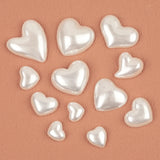 Imitation Pearl Patch Smooth Heart Shape DIY Making